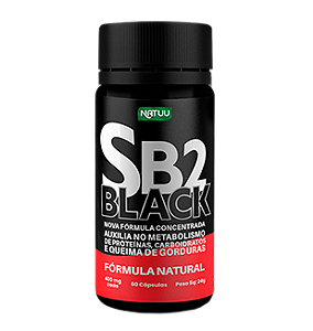 SB2 Black 60 Cápsulas 1 Potes