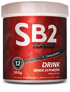SB2 Drink Tangerina 200gr - 1 Potes