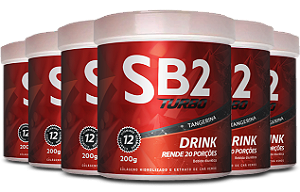 SB2 Drink Tangerina 200gr | Kit de 6 Pote
