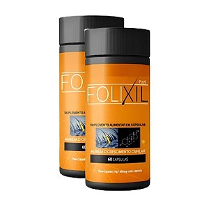Folixil 60 Cápsulas | Kit 2 Potes