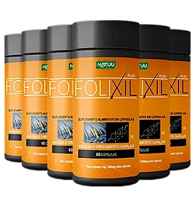 Folixil 60 Cápsulas | Kit 5 Potes