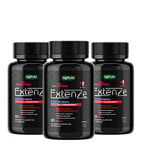 Extenze 60 Cápsulas | Kit 3 Potes