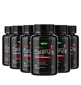 Extenze 60 Cápsulas | Kit 6 Potes
