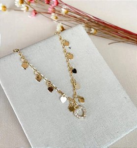 Tornozeleira de coração