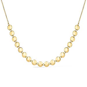 Chocker Dourada Esferas com Extensor