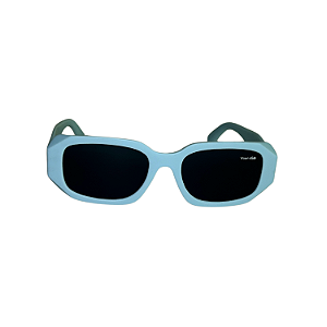 Óculos Infantil Vison Kids Retrô Azul