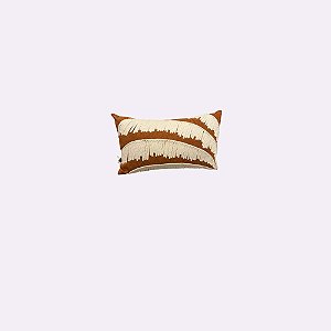 Almofada Boucler Ferrugem Pamela 58 x 35 cm