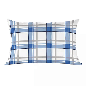Jogo de Cama Teka Diamante Tartan 150 FIos - 100%Algodão - Casal
