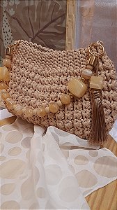 Bolsa em Crochê de Fio Náutico - Marry
