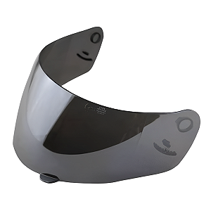 Viseira Cromada Metalizada Light Capacete Ebf E0X/ New Spark