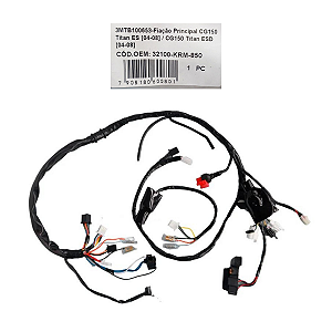Fiação Principal CG 150 Titan ES ESD 2004 - 2008 Zouil