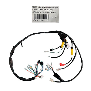 Fiação Principal CG 125 Titan KS 2002 - 2004 Zouil