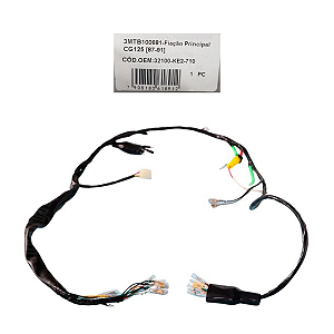 Fiação Principal CG 125 1987 - 1991 Zouil