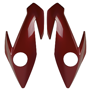 Carenagem Lateral do Farol Titan 160 24 Vermelho Perolizado