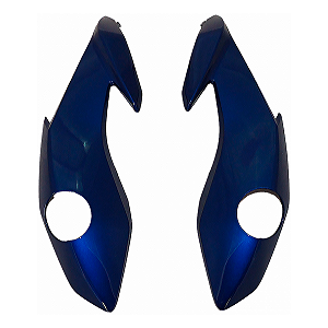 Carenagem Lateral do Farol Fan 160 22 ESD Azul Perolizado
