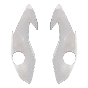 Carenagem Lateral do Farol Fan 160 22 ESD Branco