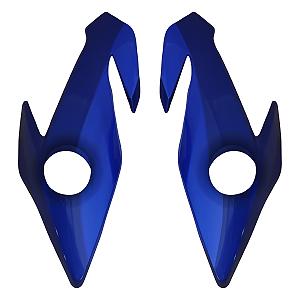Carenagem Lateral do Farol Titan 160 2024 Azul Perolizado