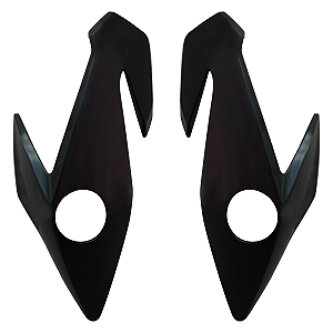 Carenagem Lateral do Farol Titan 160 22 Fan 160 16/23 Preto