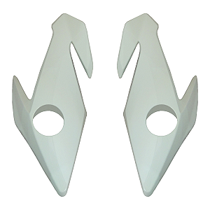 Carenagem Lateral do Farol Titan 160 16/17 e 22 Branco