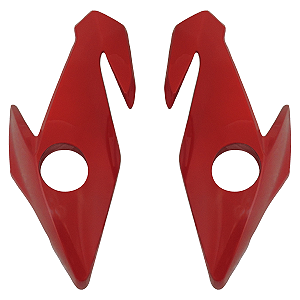 Carenagem Lateral do Farol Titan160 22 Fan160 17/18 Vermelho