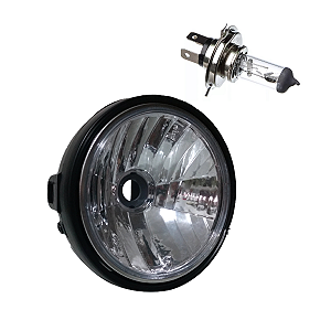 Farol Comp Sem Fiação YBR 125 Fazer 250 Sportive + lampada