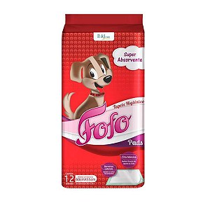 Tapete Higiênico Fofo Pads-12 Unidade