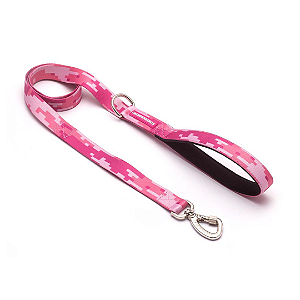 Guia para cachorros Camuflado Rosa