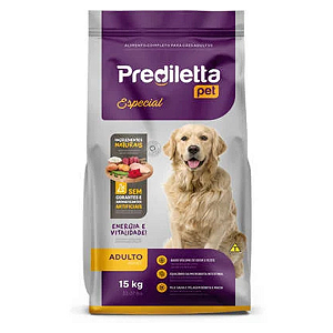 Ração Prediletta Especial Carne e Vegetais para Cães Adultos-15Kg