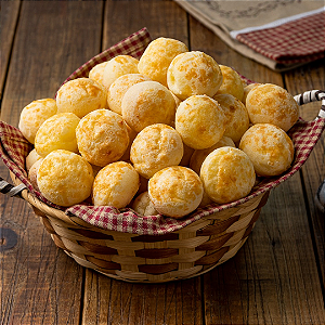 Pacote 1 Kg: Mini pão de queijo gourmet