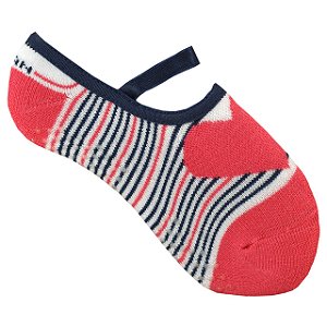 Meia com Antiderrapante Infantil | Coração