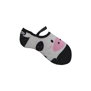 Meia com Antiderrapante Infantil | Vaquinha
