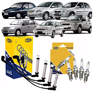 Kit Cabo e Vela Gm Corsa Celta Prisma 1.0 2001 a 2012 Vhc