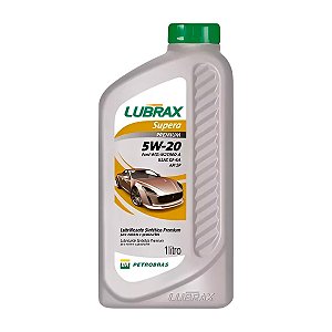 Óleo Motor Lubrax Supera Premium 5W-20 Sintético 1L API SP ILSAC GF-6A
