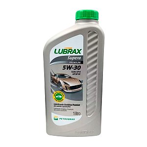 Óleo Lubrax Supera Premium 5W30 Sintético 1L API SP Correia Banhada