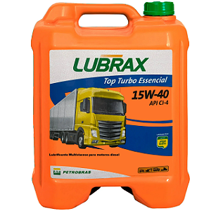 Óleo Motor 15w40 Top Turbo Lubrax 20 Litros Motor Diesel
