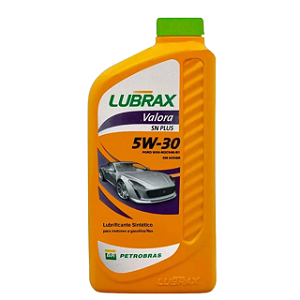 Óleo Motor Sintético 5w30 Valora Sn 100% Lubrax Original