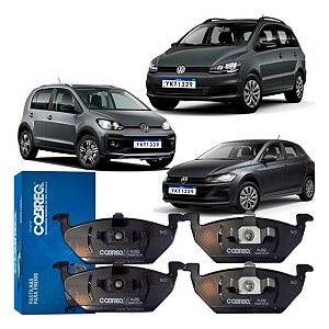 Pastilha Freio Dianteira VW Polo 1.6 MSI 2018-2020 Cobreq Original