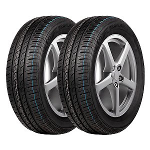 Kit 2 Pneus 175/70R13 Barum Bravuris 5HM 82T Durabilidade Asfalto