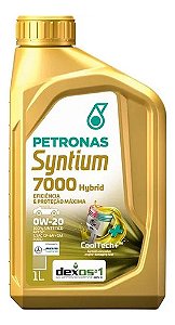 1 Litro Óleo Motor Sintético 0w20 Sp Petronas Syntium 7000