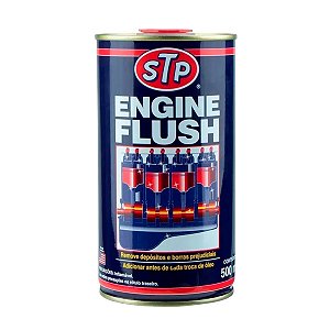 Limpeza Motor Engine Flush STP 500ml Remove Borra e Verniz Antes Troca Óleo