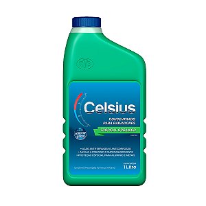 Aditivo Radiador Verde Pronto Uso 1L Celsius Tropical Motor