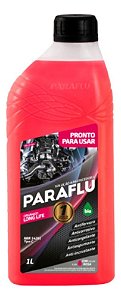 Aditivo Radiador Paraflu Cor Rosa 1l Pronto Uso