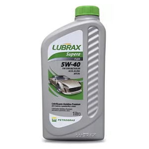 Óleo de motor 5w40 Lubrax Supera FLEX SN VW 508/509 1L
