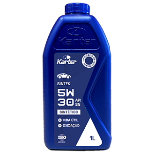Óleo 5W30 Karter SN Sintético Sintek