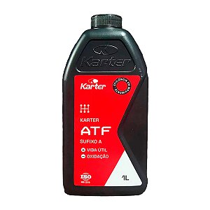 Óleo ATF Tipo A Sufixo A Karter 1L Direção Hidráulica e Transmissão Automática