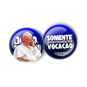 Botton São João Paulo II | "Somente no amor"
