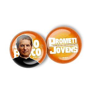 Botton Dom Bosco | "Prometi aos jovens"