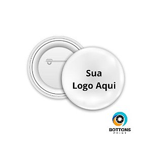 Botton Alfinete Redondo 55 mm Personalizado
