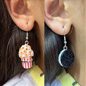 Brinco Divertido de Pipoca e Bolacha recheada