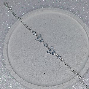 Pulseira Borboleta e Pontos de Luz